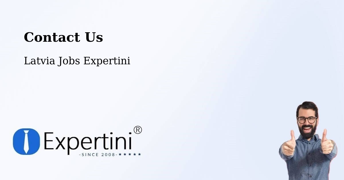 Contact Expertini – Ape - Latvia Jobs Expertini